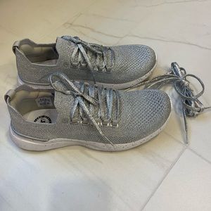 Silver APL Sneakers size 8.5